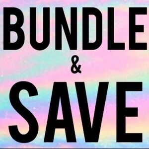 Bundle & Save!!! Will send reasonable offers on bundles.